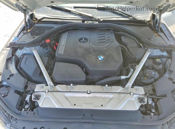 WBA23AT06NCJ59819 2022 BMW 4 SERIES Gray Вид задньої частини салону