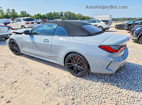 WBA23AT0XPCL29098 2023 BMW 4 SERIES Gray Rear left
