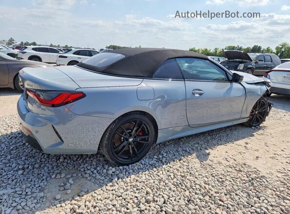 WBA23AT0XPCL29098 2023 BMW 4 SERIES Gray Rear right