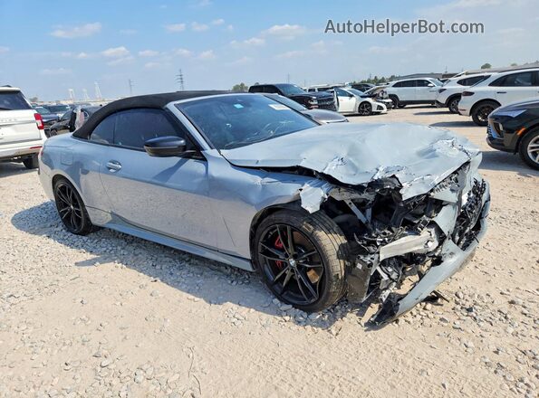 WBA23AT0XPCL29098 2023 BMW 4 SERIES Gray Front right