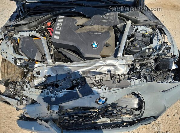 WBA23AT0XPCL29098 2023 BMW 4 SERIES Gray Rear interior view