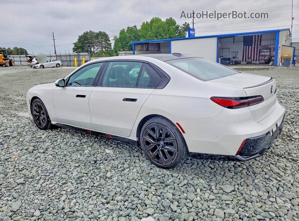 WBA23EH01PCN52467 2023 BMW 7 SERIES White Հետևի ձախ