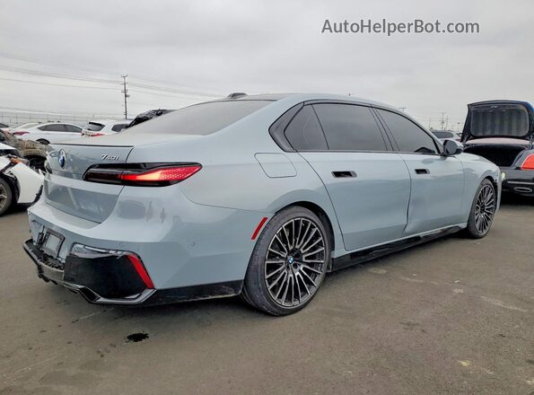 WBA23EH04SCV01621 2025 BMW 7 SERIES Серый Задняя правая четверть