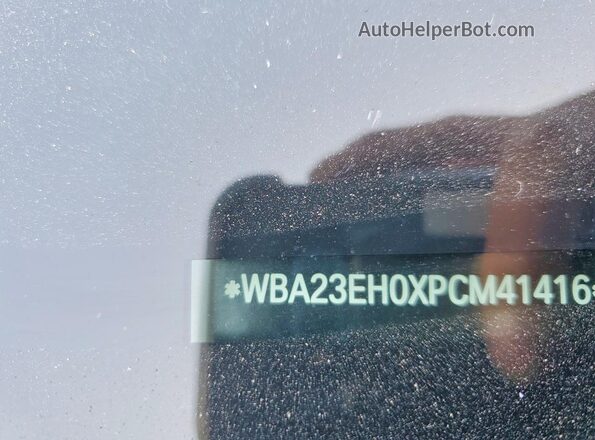 WBA23EH0XPCM41416 2023 BMW OTHER Black Vista del compartimento del motor