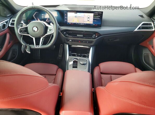WBA23FB06SFT93581 2025 BMW 4 SERIES White Widok deski rozdzielczej