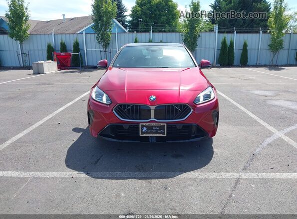 WBA23GG04S7S73741 2025 BMW 2 SERIES Red Vista del cuadro de instrumentos