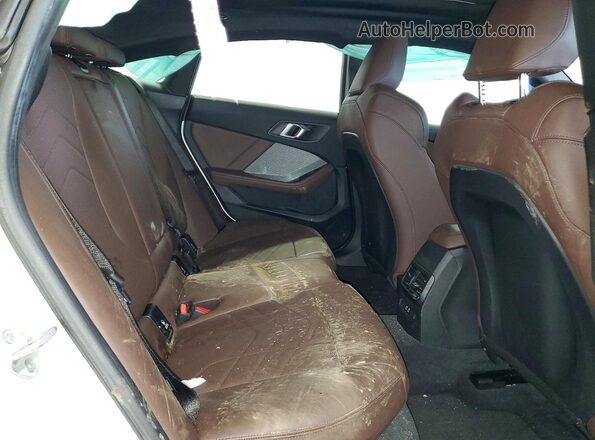 WBA23GG05S7S55314 2025 BMW 2 SERIES White უკანა სავარძლების ხედი