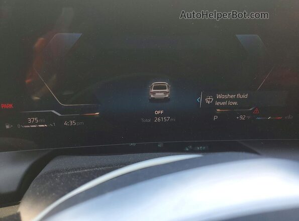 WBA23GG09S7S68700 2025 BMW 2 SERIES Gray Widok zestawu wskaźników