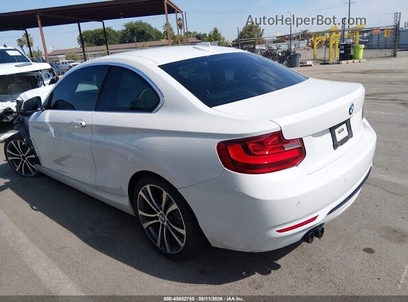 WBA2F9C52HV664363 2017 BMW 2 SERIES White Вид задньої частини салону