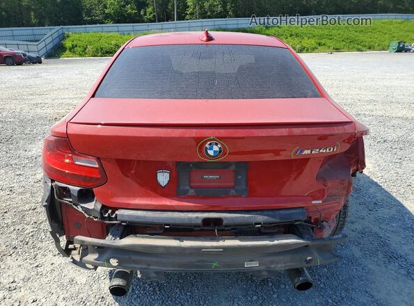 WBA2G1C39HV665460 2017 BMW M2 Red Հետևի տեսք