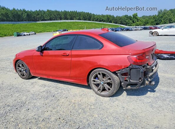 WBA2G1C39HV665460 2017 BMW M2 Red Հետևի ձախ
