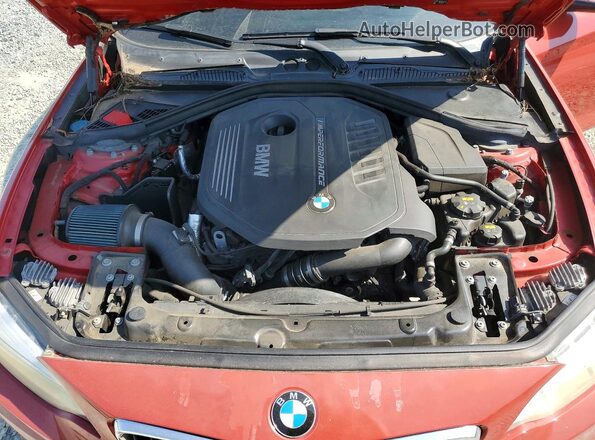 WBA2G1C39HV665460 2017 BMW M2 Red Սալոնի հետևի տեսք
