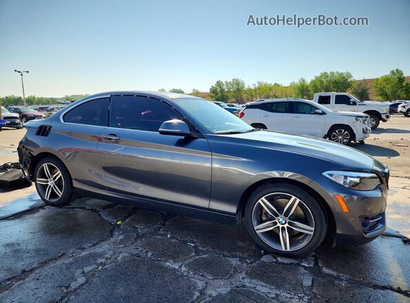 WBA2H9C36HV642603 2017 BMW 2 SERIES Gray Przód prawy