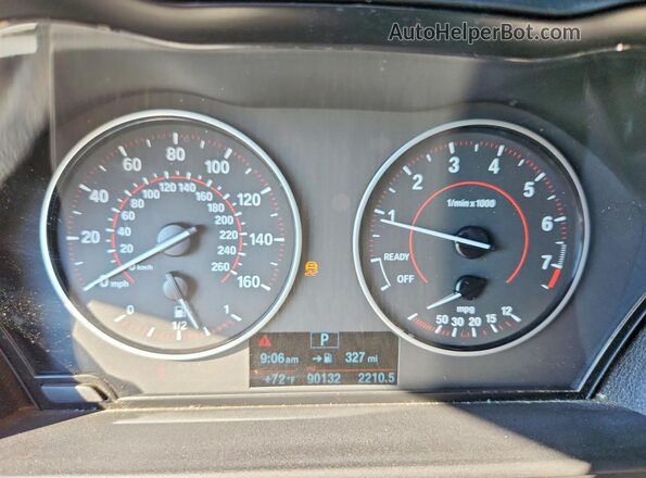 WBA2H9C36HV642603 2017 BMW 2 SERIES Gray Widok zestawu wskaźników