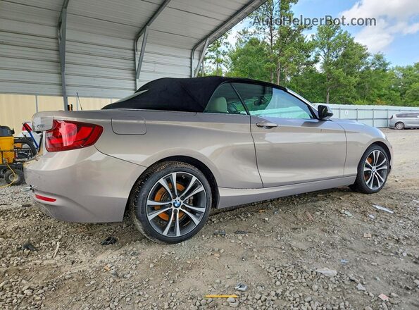 WBA2K9C36HV647351 2017 BMW 2 SERIES Cream Задня права чверть