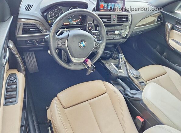 WBA2K9C36HV647351 2017 BMW 2 SERIES Cream Вид панелі приладів