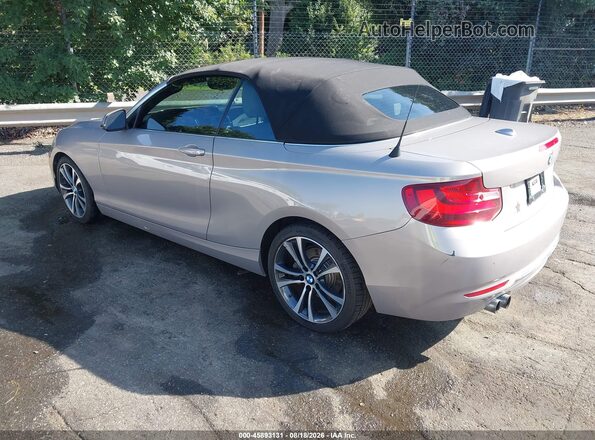 WBA2K9C38HV950356 2017 BMW 2 SERIES Brown Trasero izquierdo