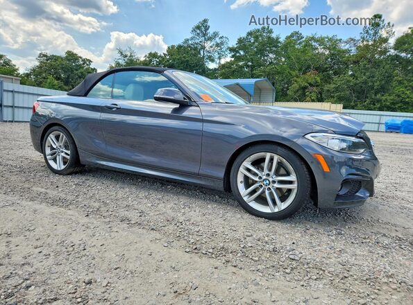 WBA2K9C51HV646965 2017 BMW 2 SERIES Gray Передня права чверть