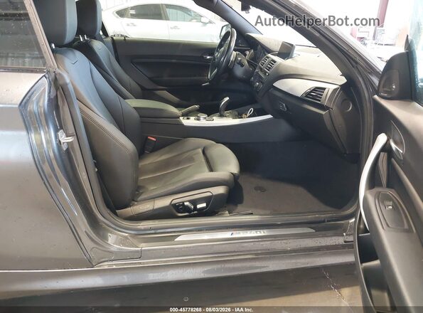 WBA2L1C38HV666501 2017 BMW M2 Gray წინა სალონის ხედი