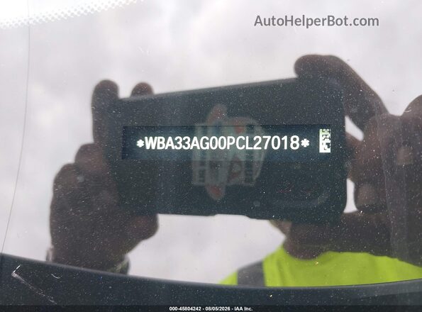 WBA33AG00PCL27018 2023 BMW 5 SERIES Gray 