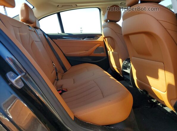 WBA33AG08NCJ73056 2022 BMW 5 SERIES Charcoal Вид задніх сидінь