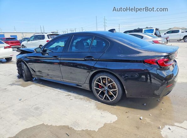 WBA33AG08NCK77093 2022 BMW 5 SERIES Black უკანა მარცხენა