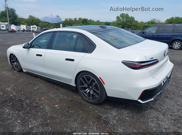 WBA33EH04TCX57568 2026 BMW 7 SERIES White Задня ліва чверть
