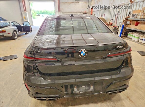 WBA33EJ06RCR52512 2024 BMW 7 SERIES Black უკანა ხედი