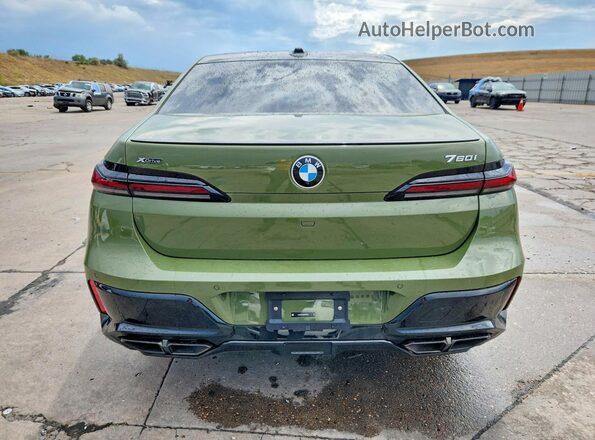 WBA33EJ0XRCR36975 2024 BMW 7 SERIES Green Vista trasera