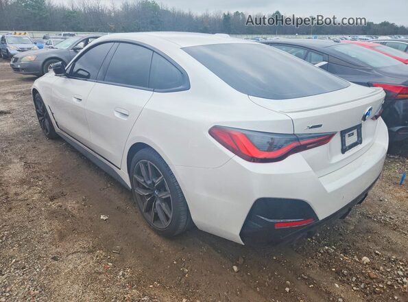 WBA33FB09SFU63854 2025 BMW 4 SERIES White Trasero izquierdo