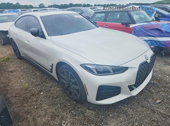 WBA33FB09SFU63854 2025 BMW 4 SERIES White Delantero derecho