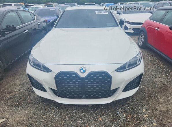 WBA33FB09SFU63854 2025 BMW 4 SERIES White Vista frontal