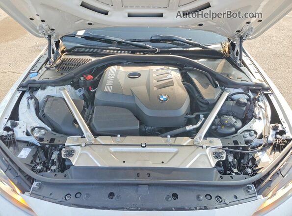 WBA33FB09SFU63854 2025 BMW 4 SERIES White Vista interior trasera