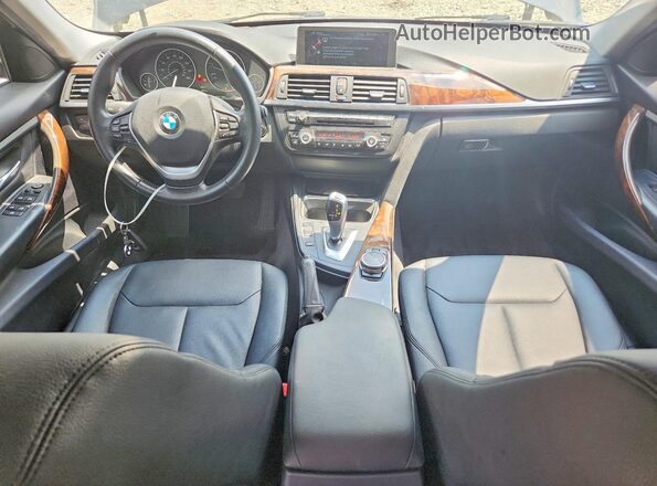 WBA3D5C53FK290864 2017 BMW 3 SERIES Черный Вид панели приборов