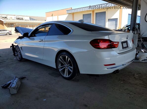 WBA3N7C55GK227470 2016 BMW 4 SERIES White Rear left
