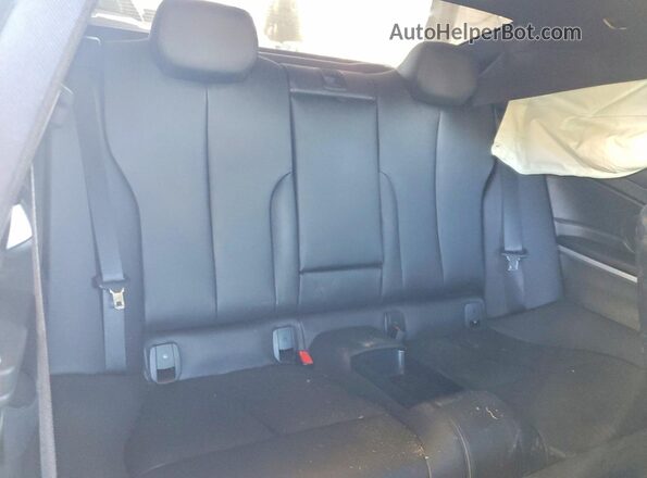 WBA3N7C55GK227470 2016 BMW 4 SERIES White Rear seats view