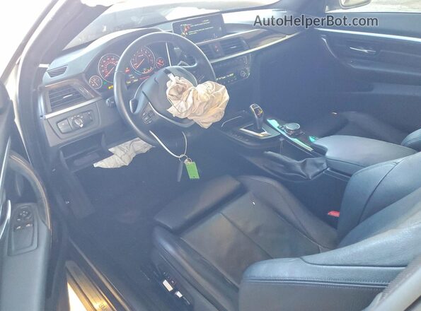 WBA3N7C55GK227470 2016 BMW 4 SERIES White Dashboard view