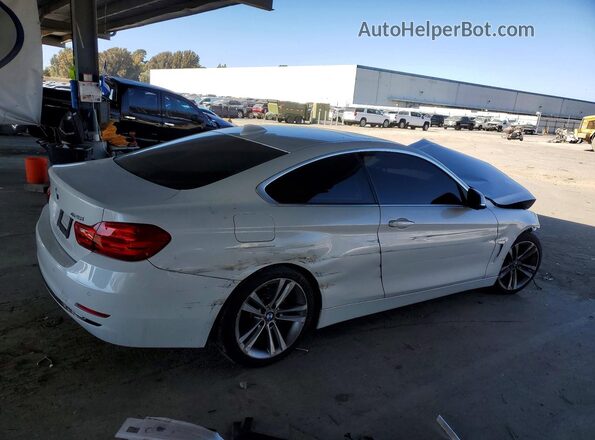 WBA3N7C55GK227470 2016 BMW 4 SERIES White Rear right