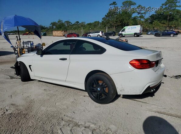 WBA3N9C50GK250862 2016 BMW 4 SERIES White Rear left