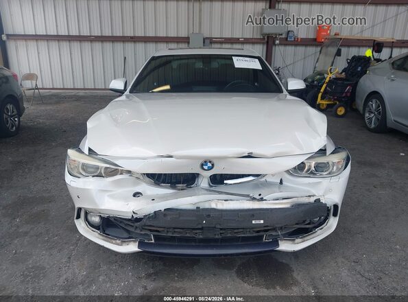 WBA3N9C51GK248666 2016 BMW 4 SERIES White Widok zestawu wskaźników