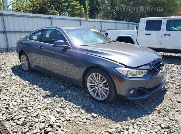 WBA3N9C51GK249297 2016 BMW 4 SERIES Gray Передня права чверть