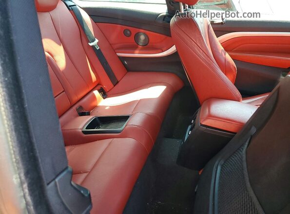WBA3N9C51GK249297 2016 BMW 4 SERIES Gray Вид задніх сидінь