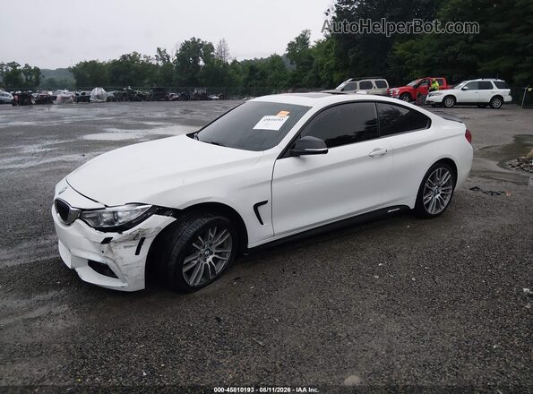 WBA3N9C59GK250214 2016 BMW 4 SERIES White Front left