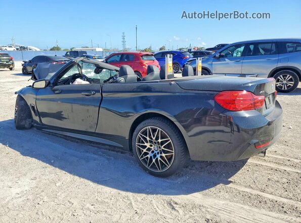 WBA3T7C5XG5A37283 2016 BMW 4 SERIES Черный Задняя левая четверть