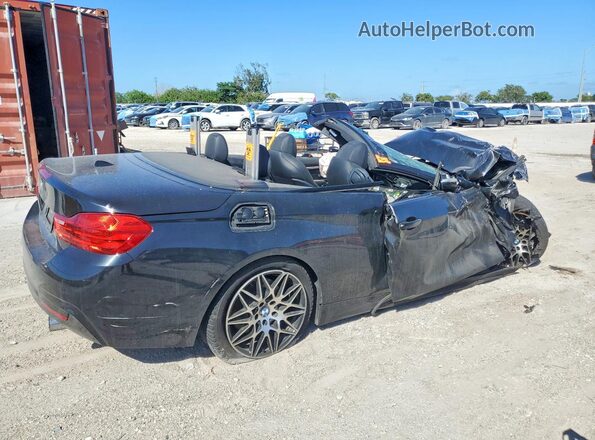 WBA3T7C5XG5A37283 2016 BMW 4 SERIES Черный Задняя правая четверть