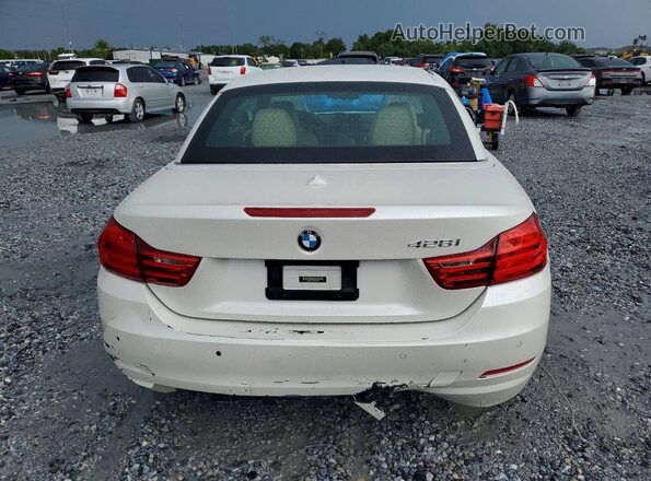 WBA3V7C52G5A25784 2016 BMW 4 SERIES White Հետևի տեսք