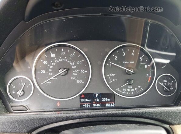 WBA3V7C52G5A25784 2016 BMW 4 SERIES White Սարքավորումների վահանակի տեսք
