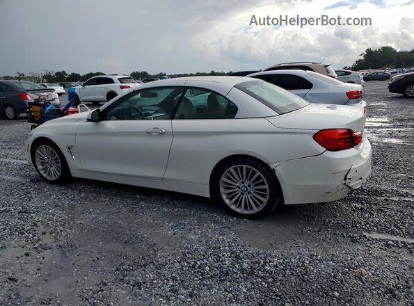 WBA3V7C52G5A25784 2016 BMW 4 SERIES White Հետևի ձախ