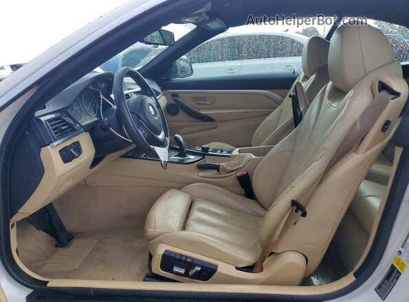 WBA3V7C52G5A25784 2016 BMW 4 SERIES White Սալոնի դիմացի տեսք