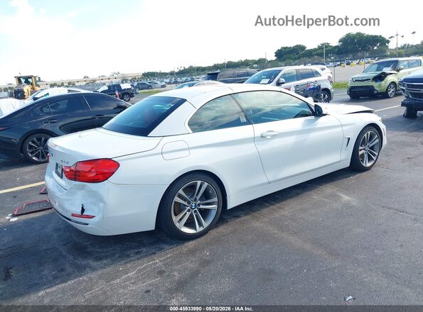 WBA3V7C56G5A25044 2016 BMW 4 SERIES White Задня права чверть